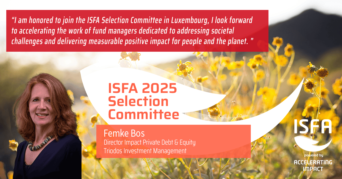 Femke Bos - Member of the ISFA Selection Committee 2025